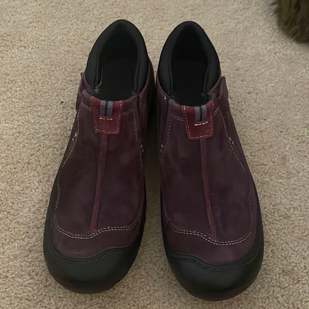 Privo by Clarks suede shoes